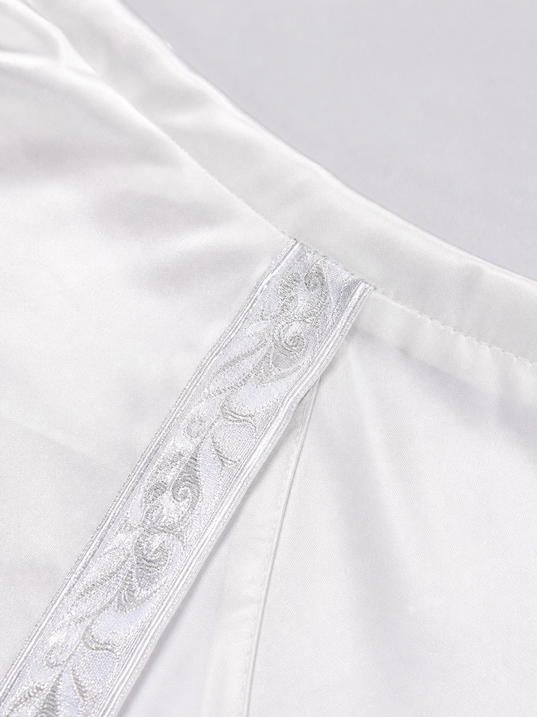 White Hooded Costume Cape, Medieval