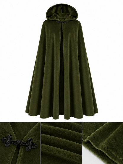 Green Hooded Carnival Cloak, Theatrical