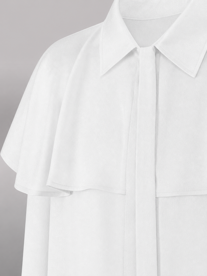White Costume Cloak, Shirt Dress