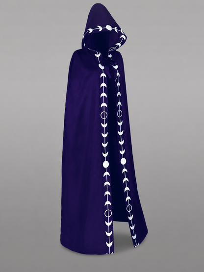 Purple Carnival Cloak with Hood