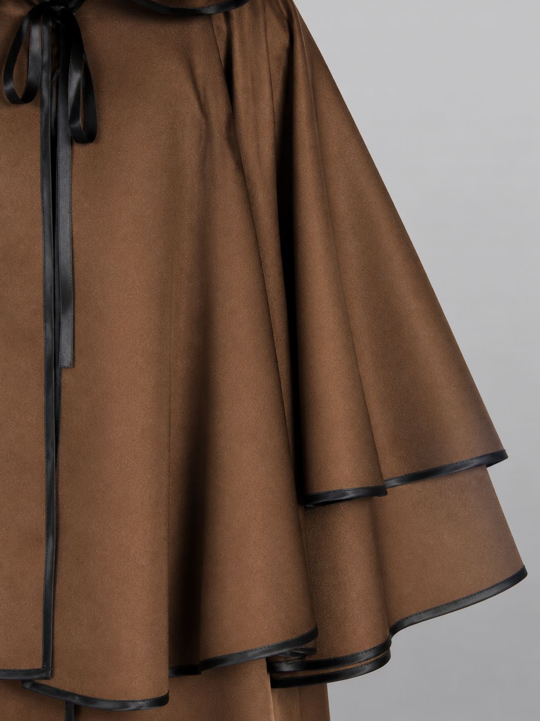 Brown Costume Cloak with Hood