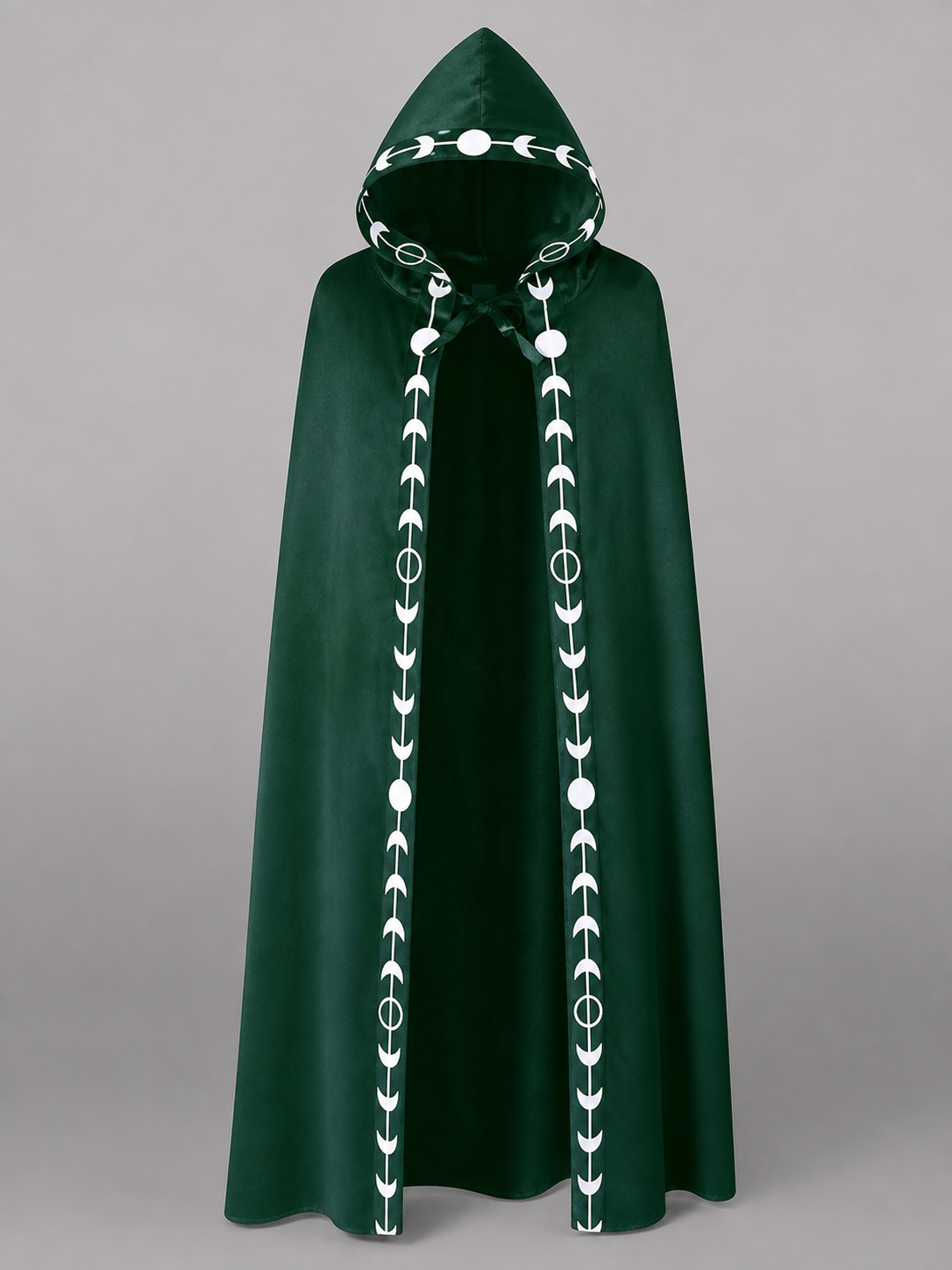 Green Carnival Hooded Cloak for Cosplay