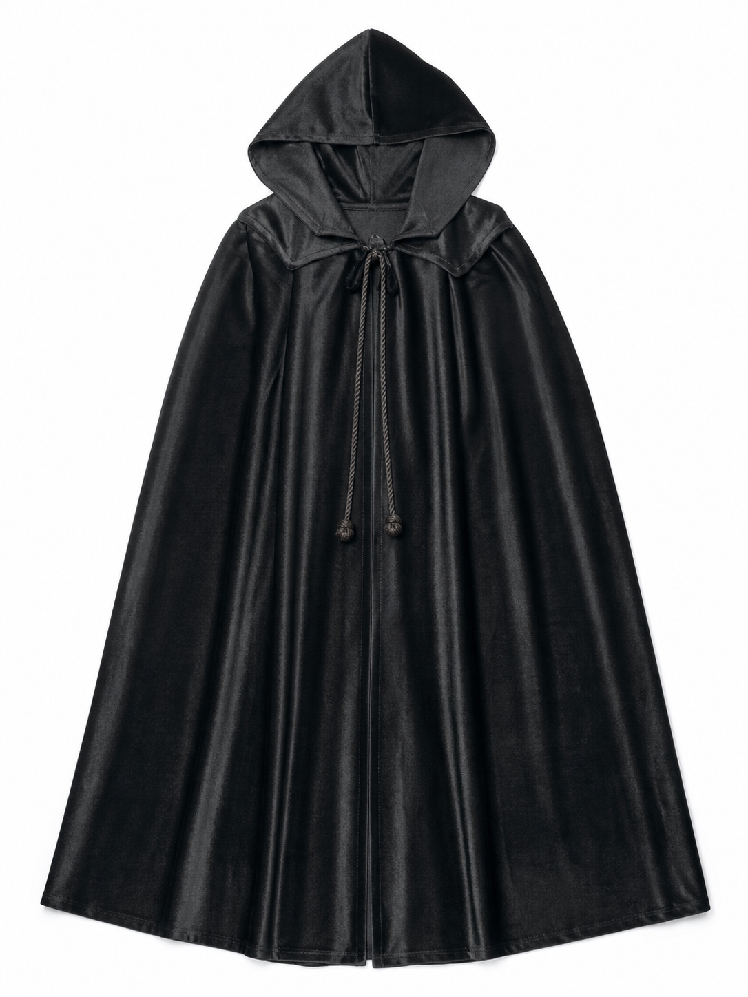 Black Hooded Costume Cape, Cosplay