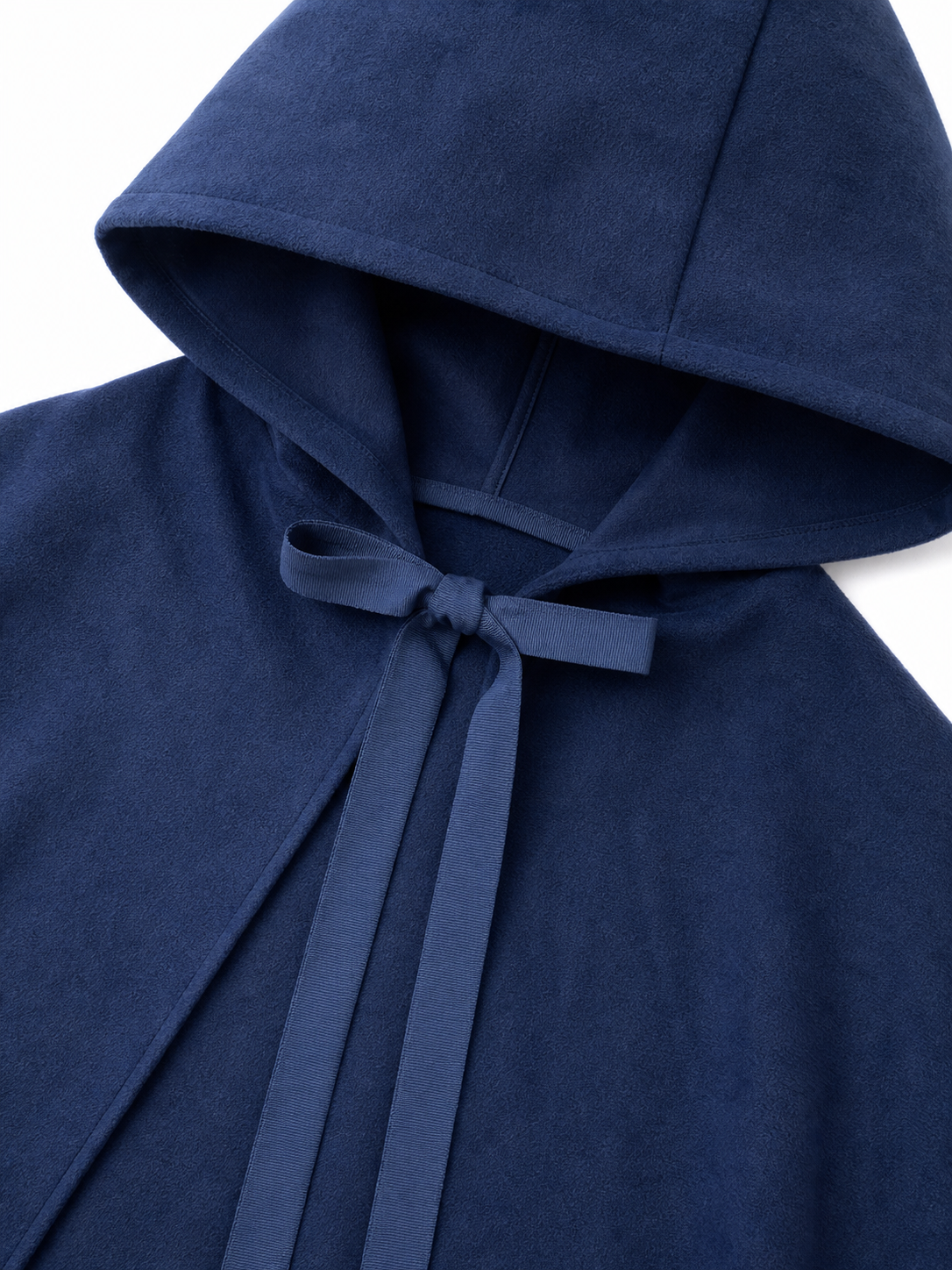 Blue Hooded Medieval Carnival Cloak
