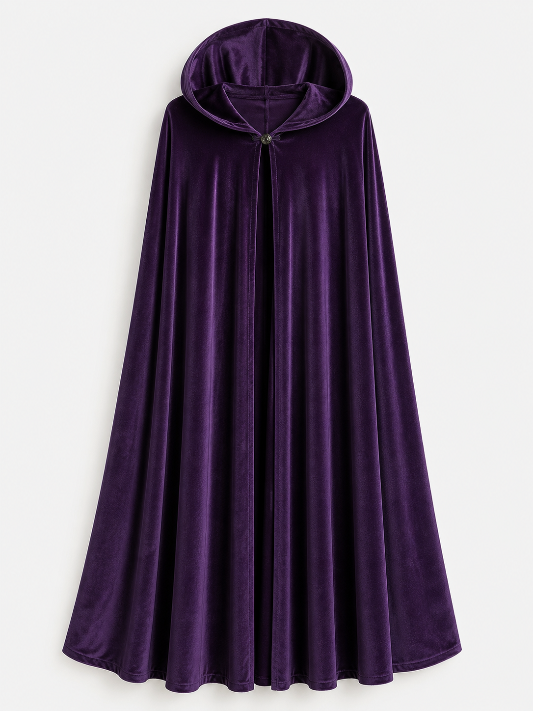 Purple Carnival Cloak with Hood