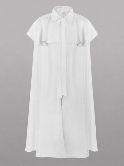 White Carnival Cloak for Cosplay and Stage