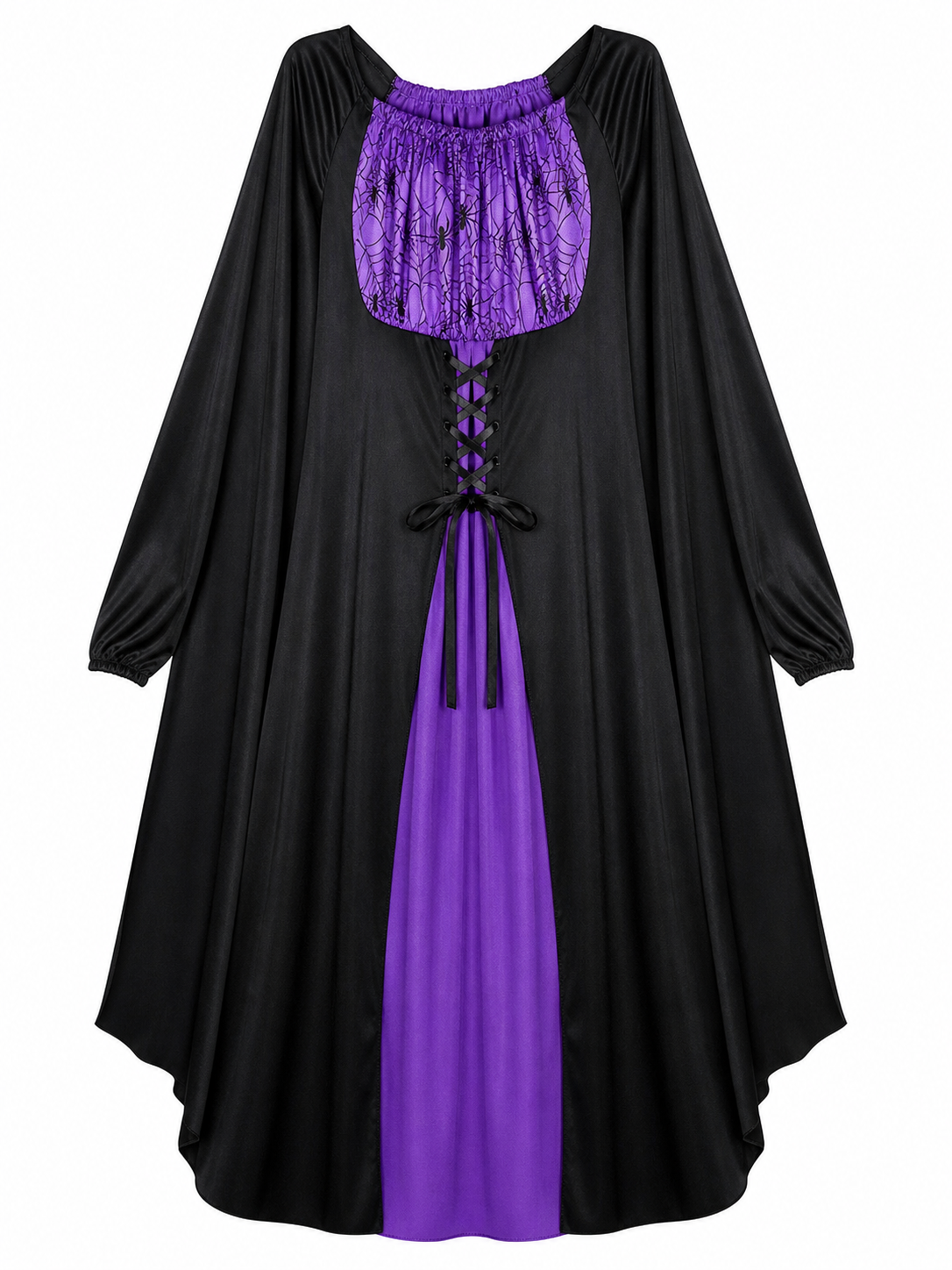 Black Costume Cape with Dress and Hat