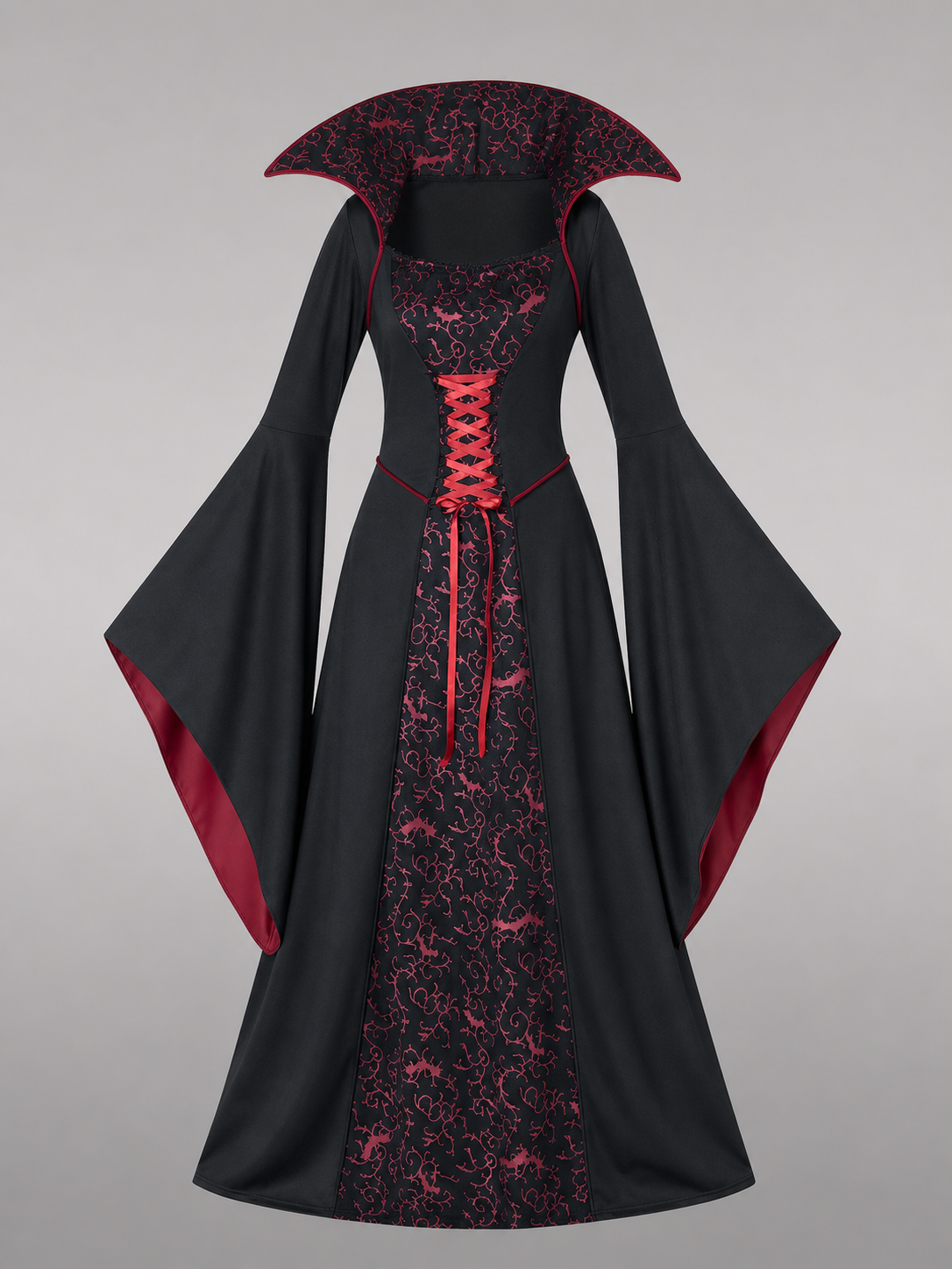 Gothic Witch Cosplay Dress, Halloween