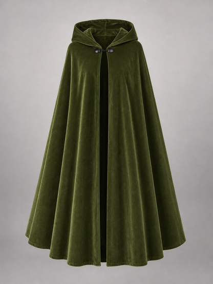 Green Hooded Carnival Cloak, Theatrical