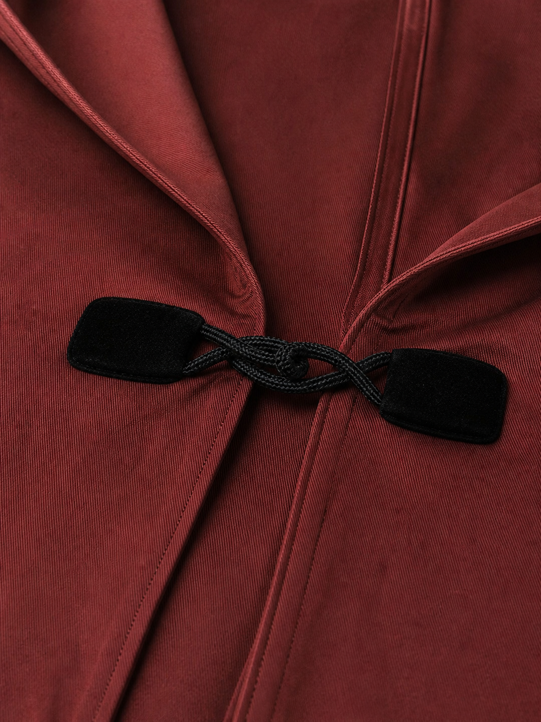 Burgundy Carnival Cloak with Hood for Cosplay