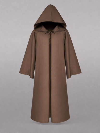 Brown Carnival Cloak with Hood