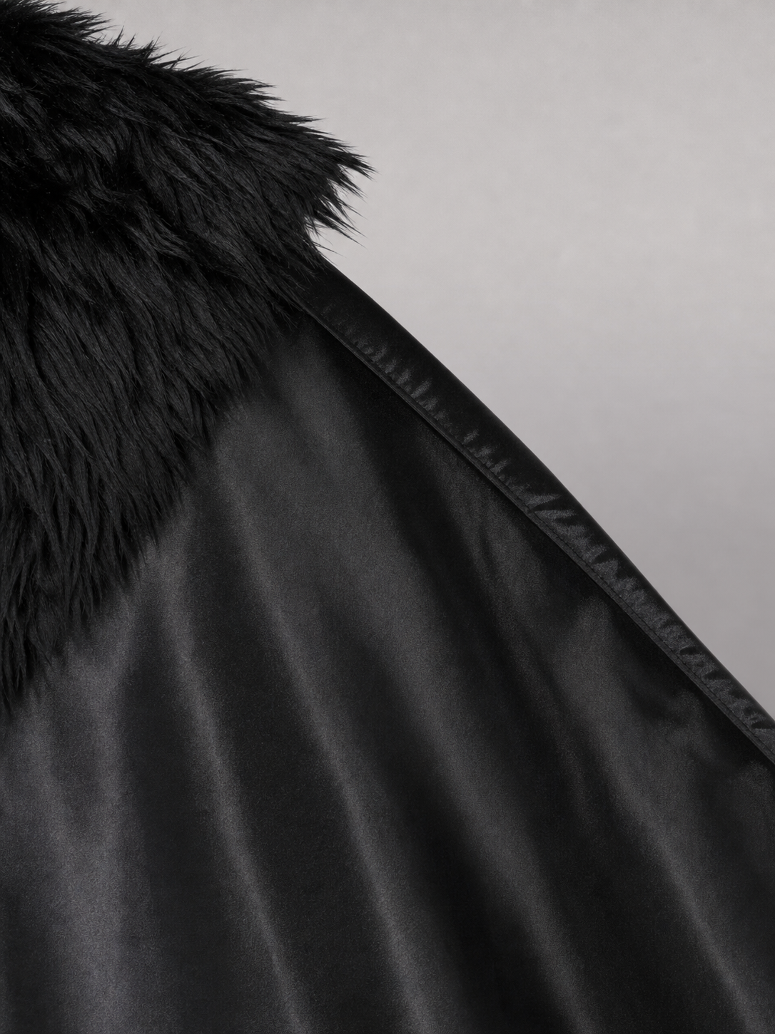Black Costume Cloak for Witch Cosplay