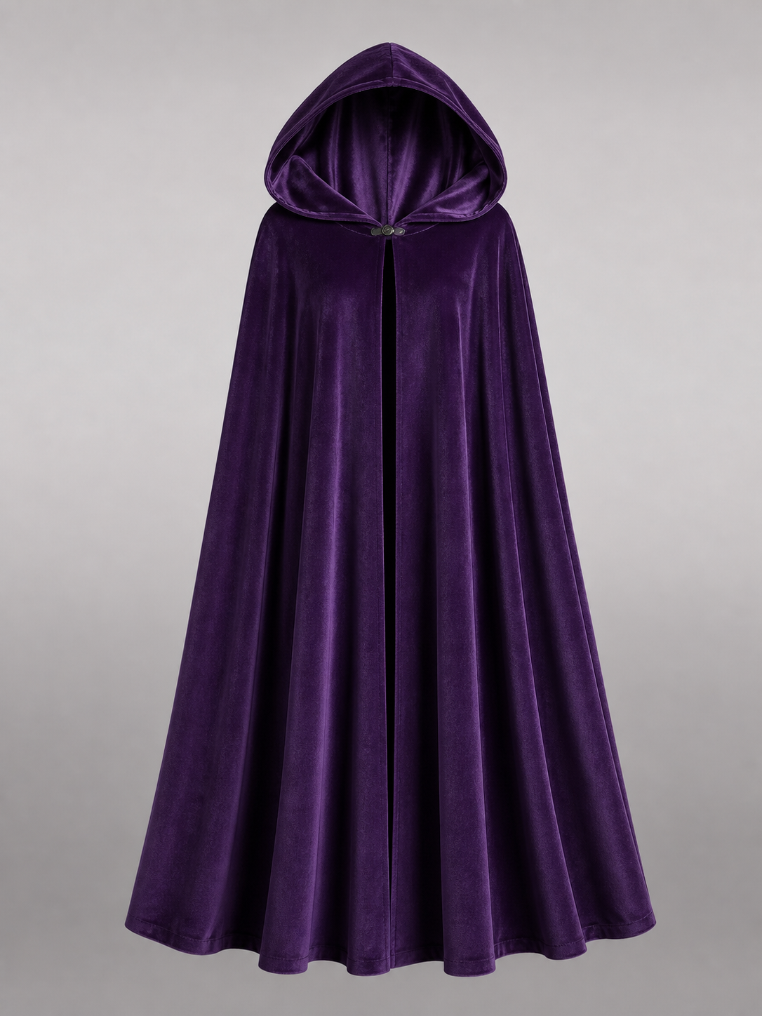Purple Carnival Cloak with Hood