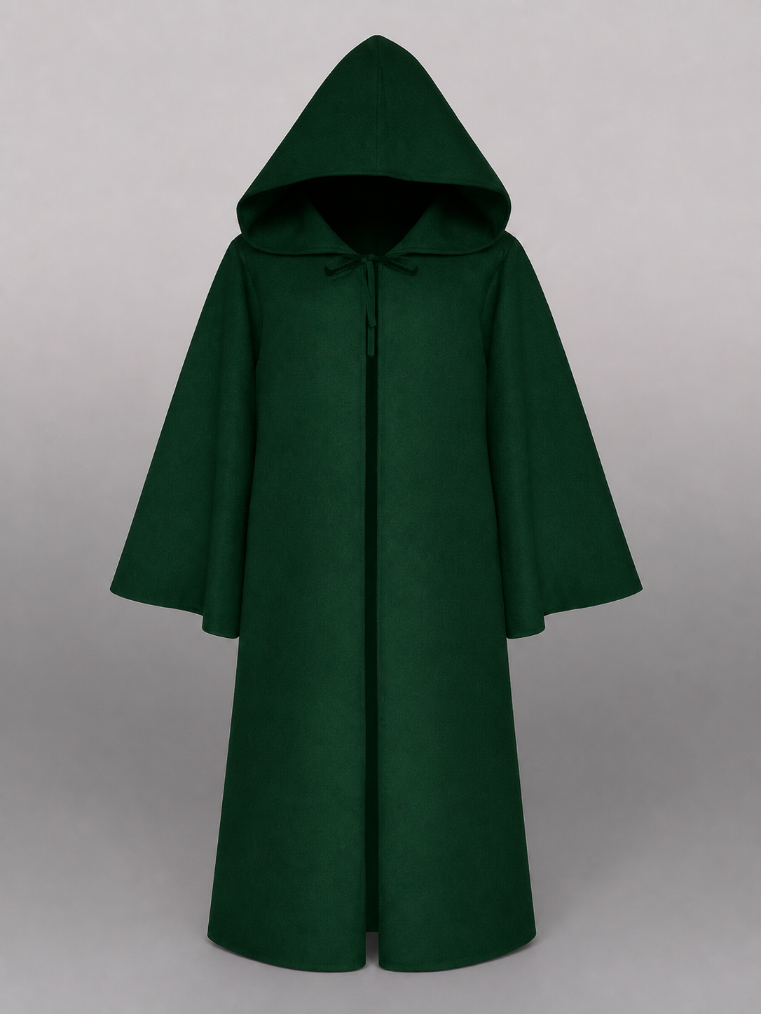 Green Carnival Cloak with Hood