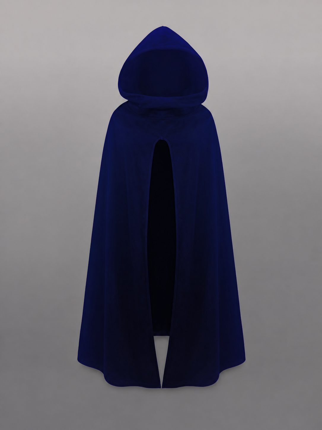 Dark Navy Carnival Cloak with Hood
