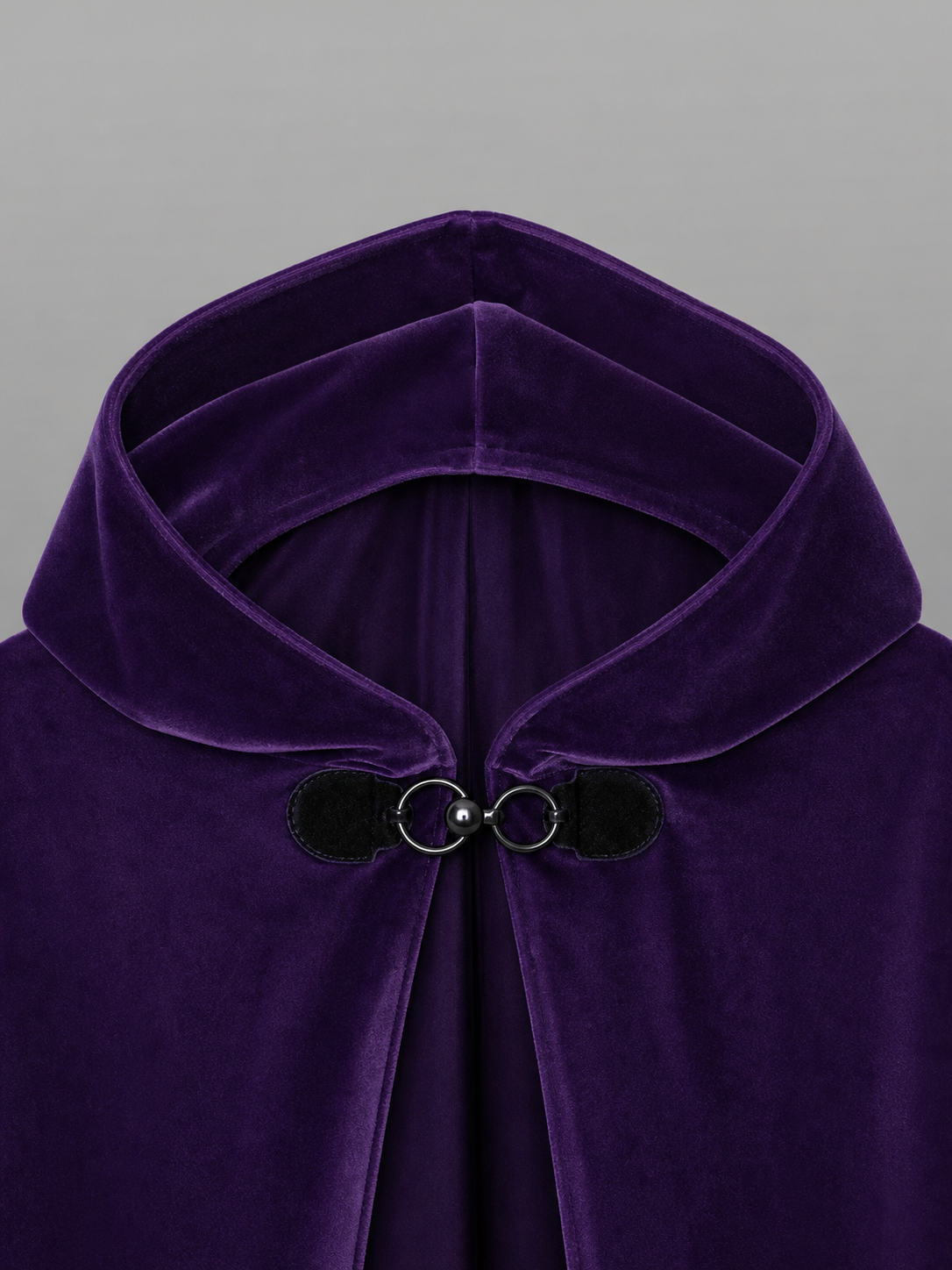 Purple Costume Cloak with Hood