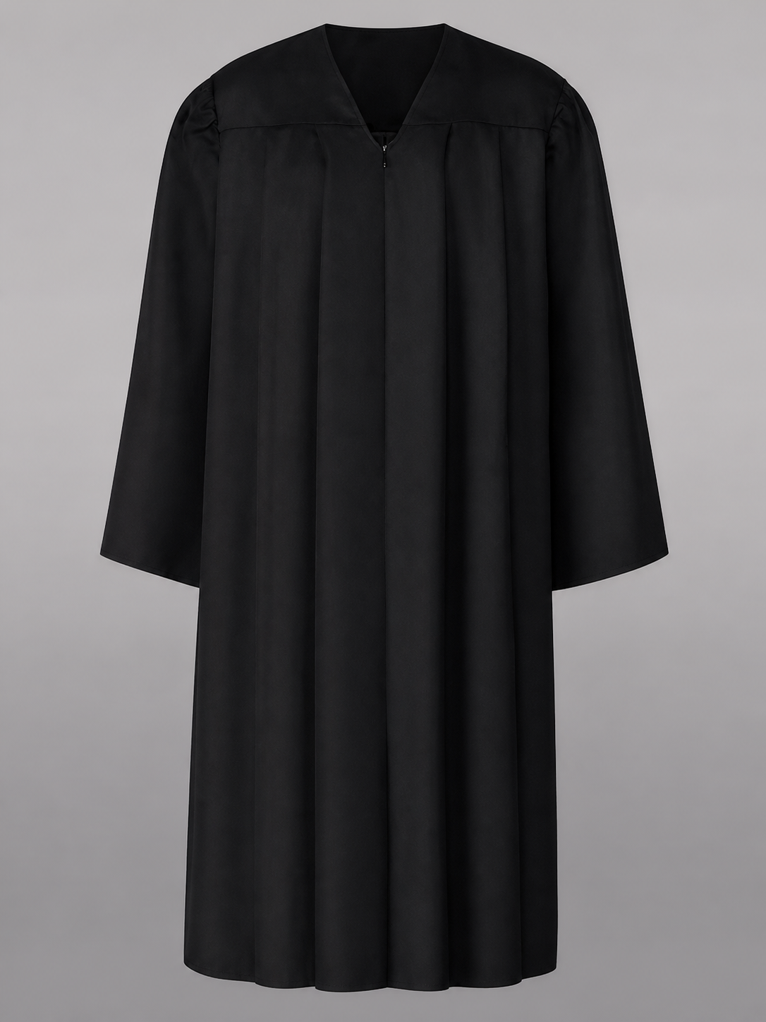 Long Black Hooded Carnival Cloak