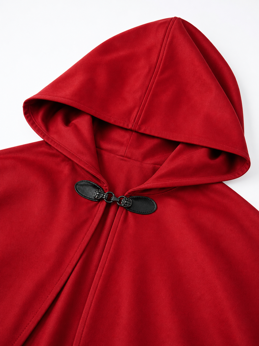 Red Hooded Carnival Cloak for Cosplay