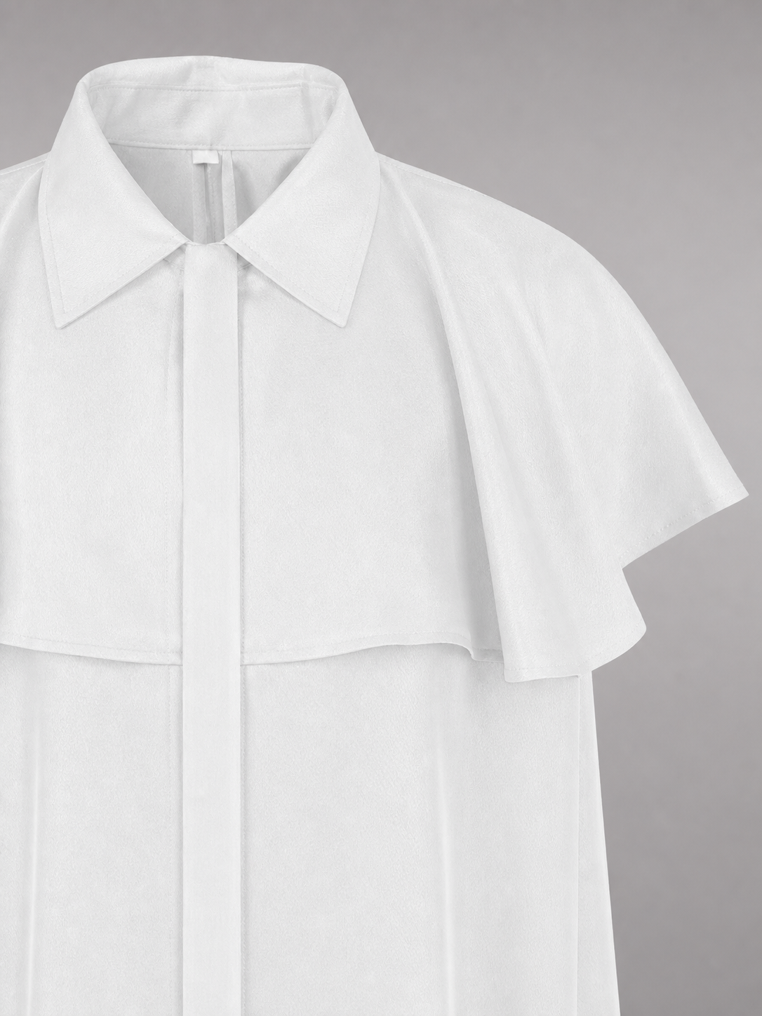 White Costume Cloak, Shirt Dress