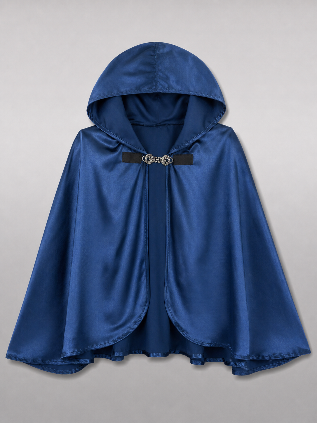 Blue Carnival Hooded Cape for Stage