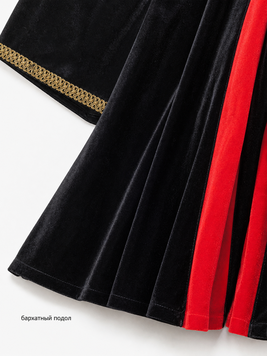 Long Medieval Carnival Dress with Lace-Up Front