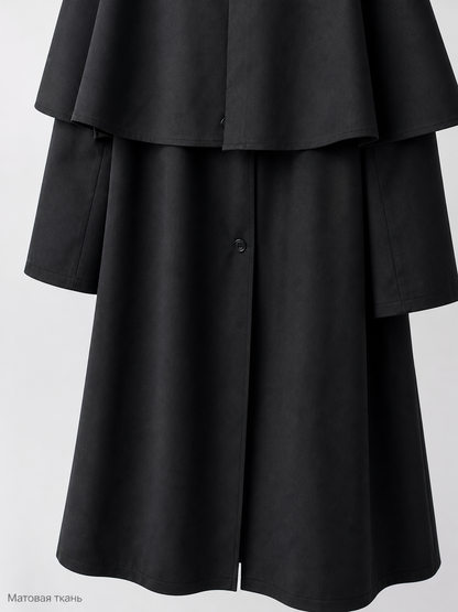 Halloween Hooded Robe Cloak with Cape