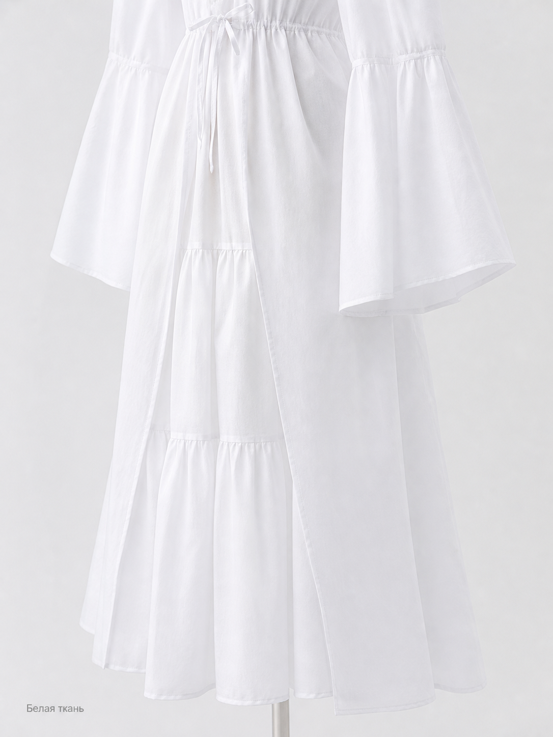 White Palace-Style Cosplay Costume with Corset Bodice