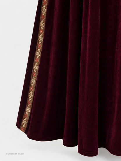 Little Red Riding Hood Costume with Cape and Skirt for Stage