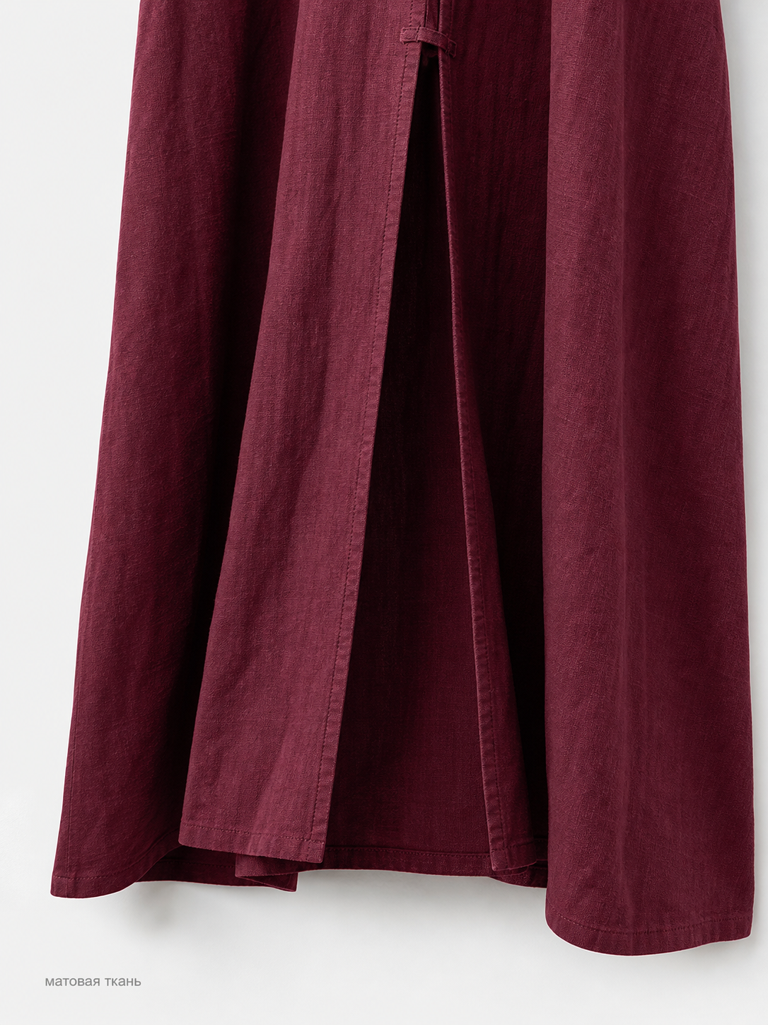 Medieval Hooded Cloak, Wine Red