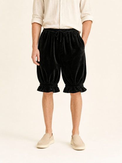 Women’s Ruffled Bloomers, Black