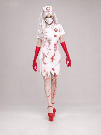 Zombie Nurse Costume for Halloween and Cosplay