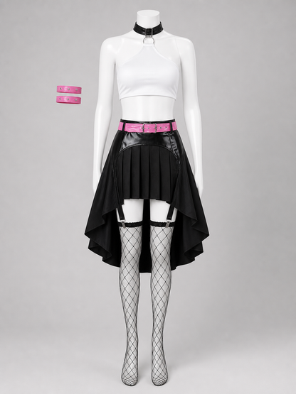 Nami Cosplay Costume from One Piece: Red, Set