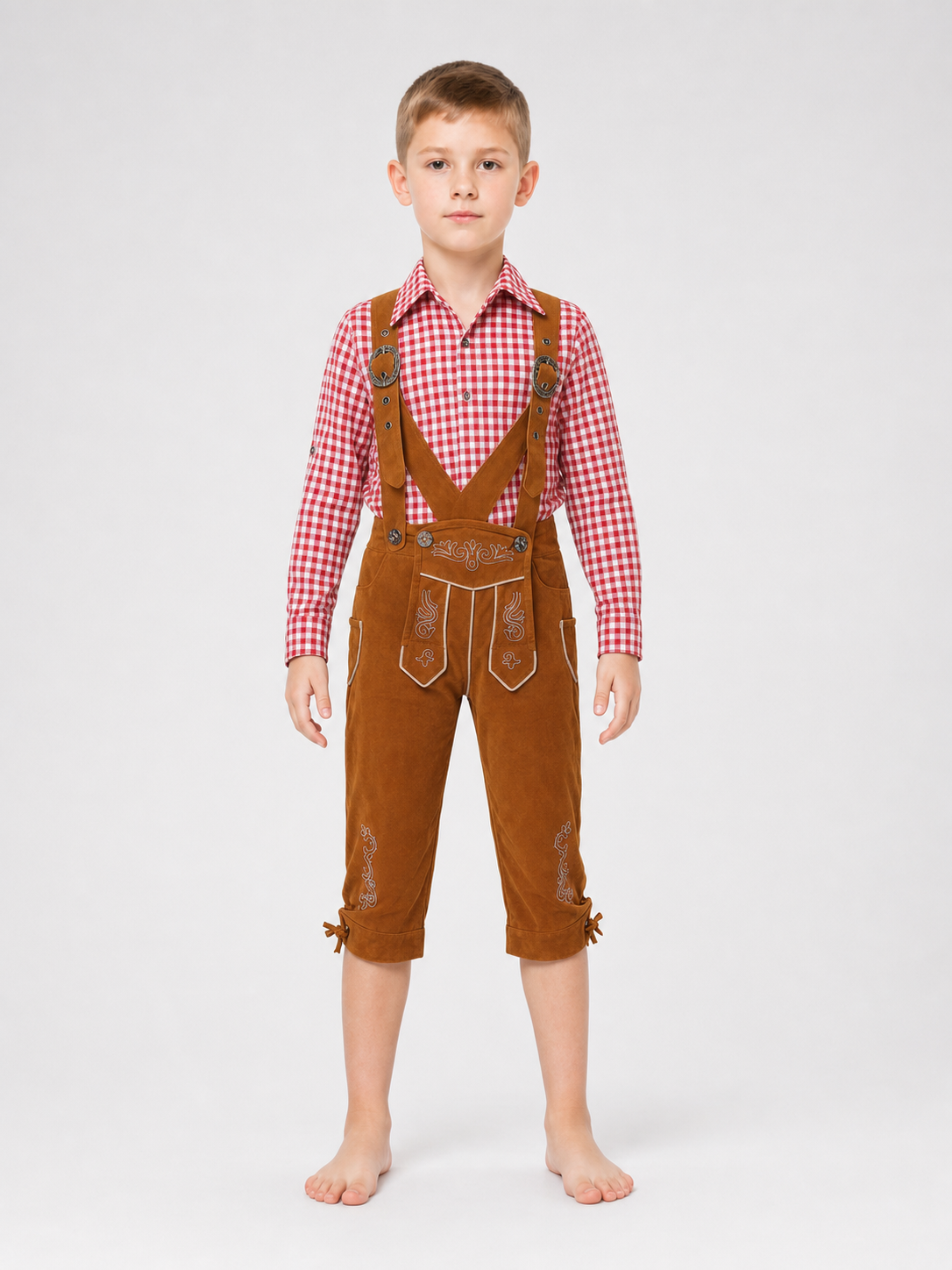 Bavarian Costume for Celebrations: Shirt and Pants