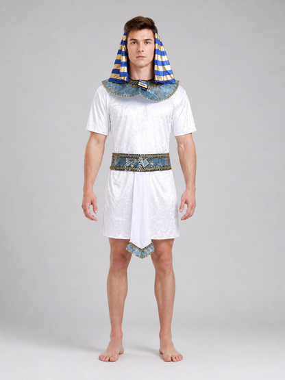 Ancient Egyptian Pharaoh Costume for Masquerades and Stage
