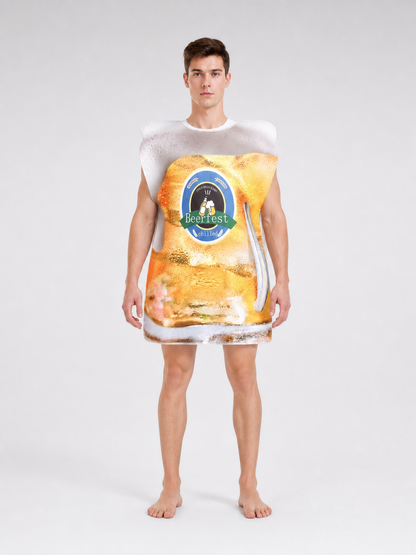 Beer Mug Costume for Halloween and Parties