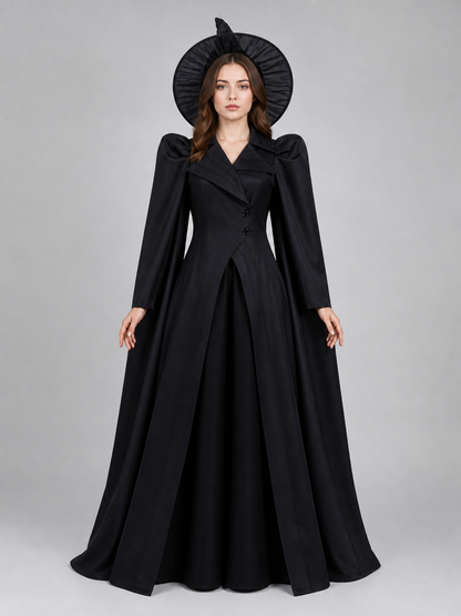 Elphaba Cosplay Costume: Cloak and Hat