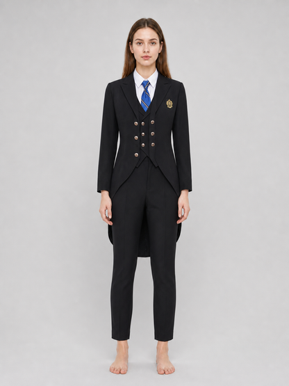 Black Butler Cosplay Costume with Vest