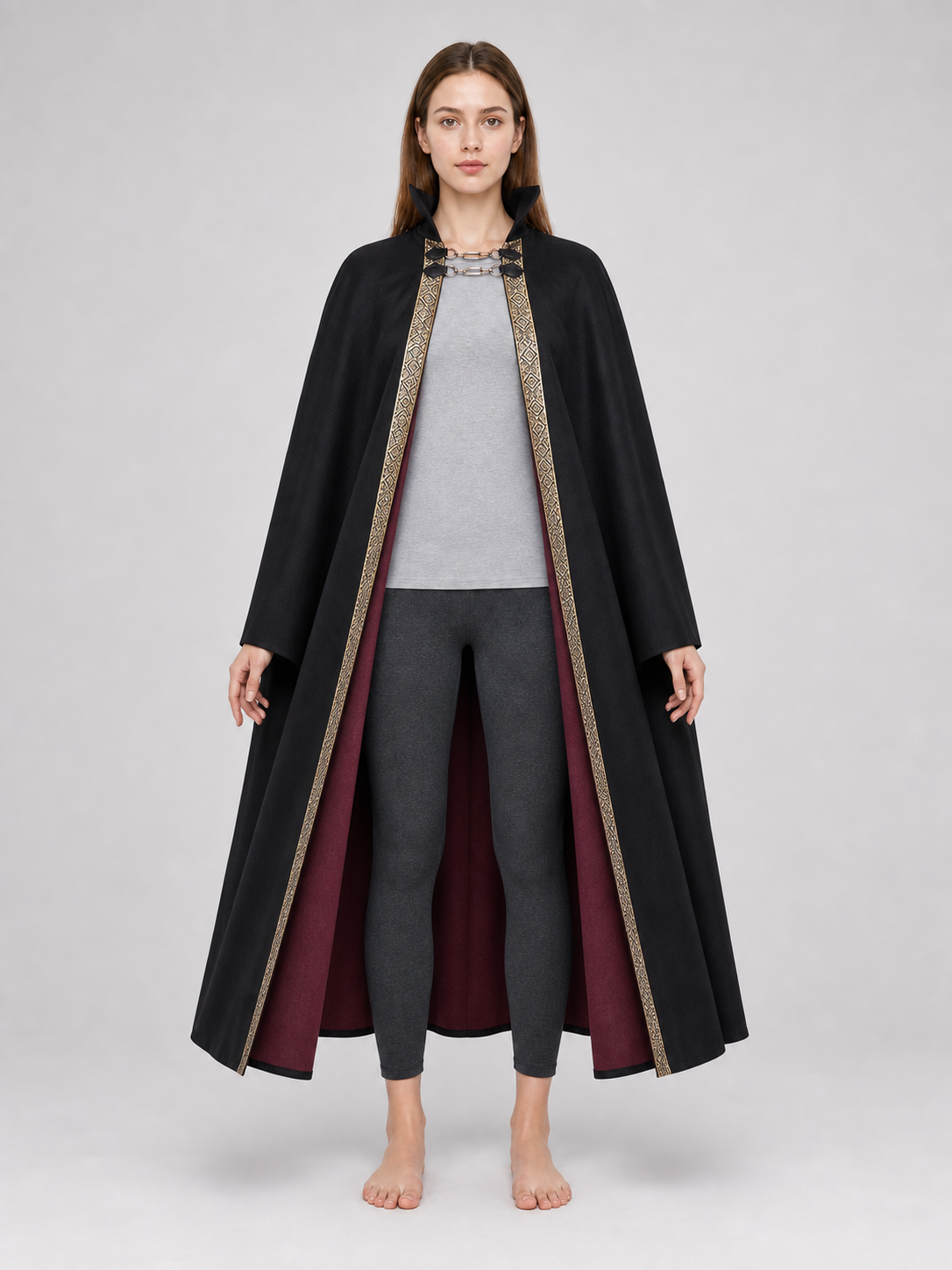 Cosplay Costume: Cloak with Hat for Halloween Look