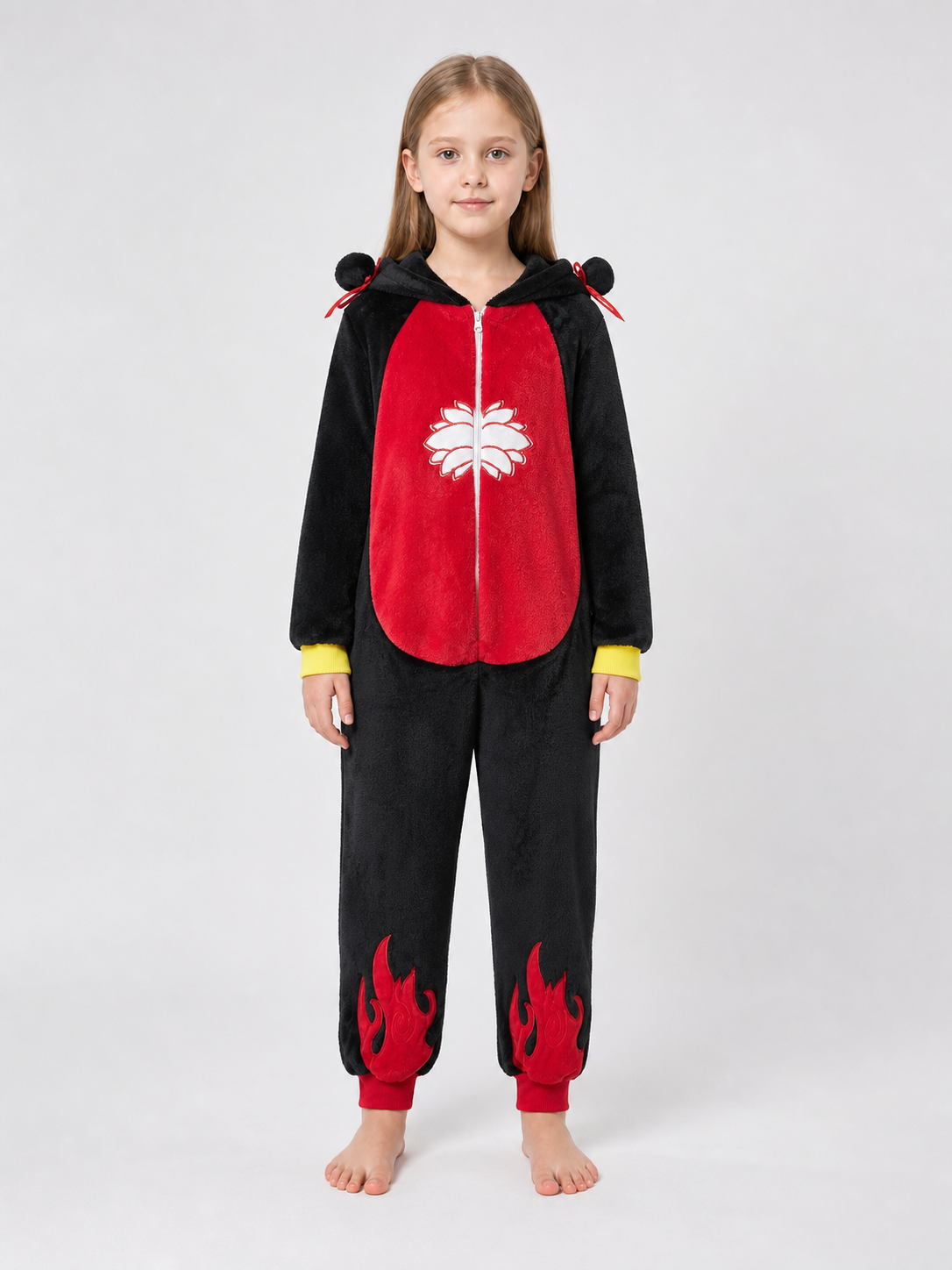 Carnival Hooded Jumpsuit Costume