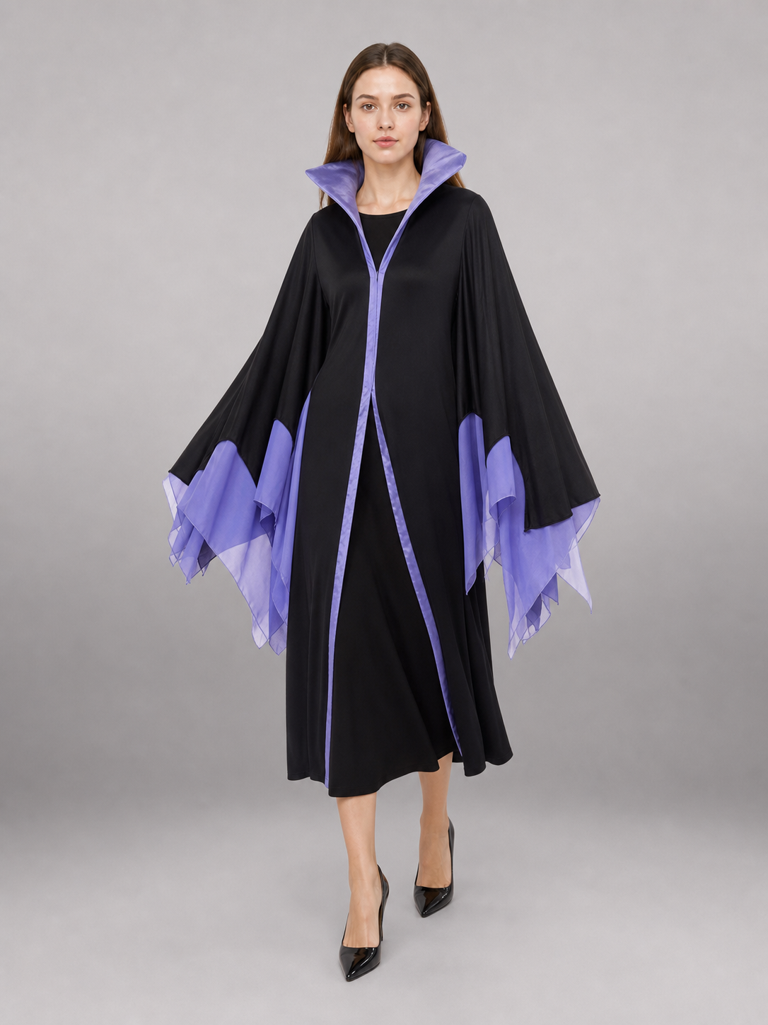 Black Witch Cosplay Costume Cloak