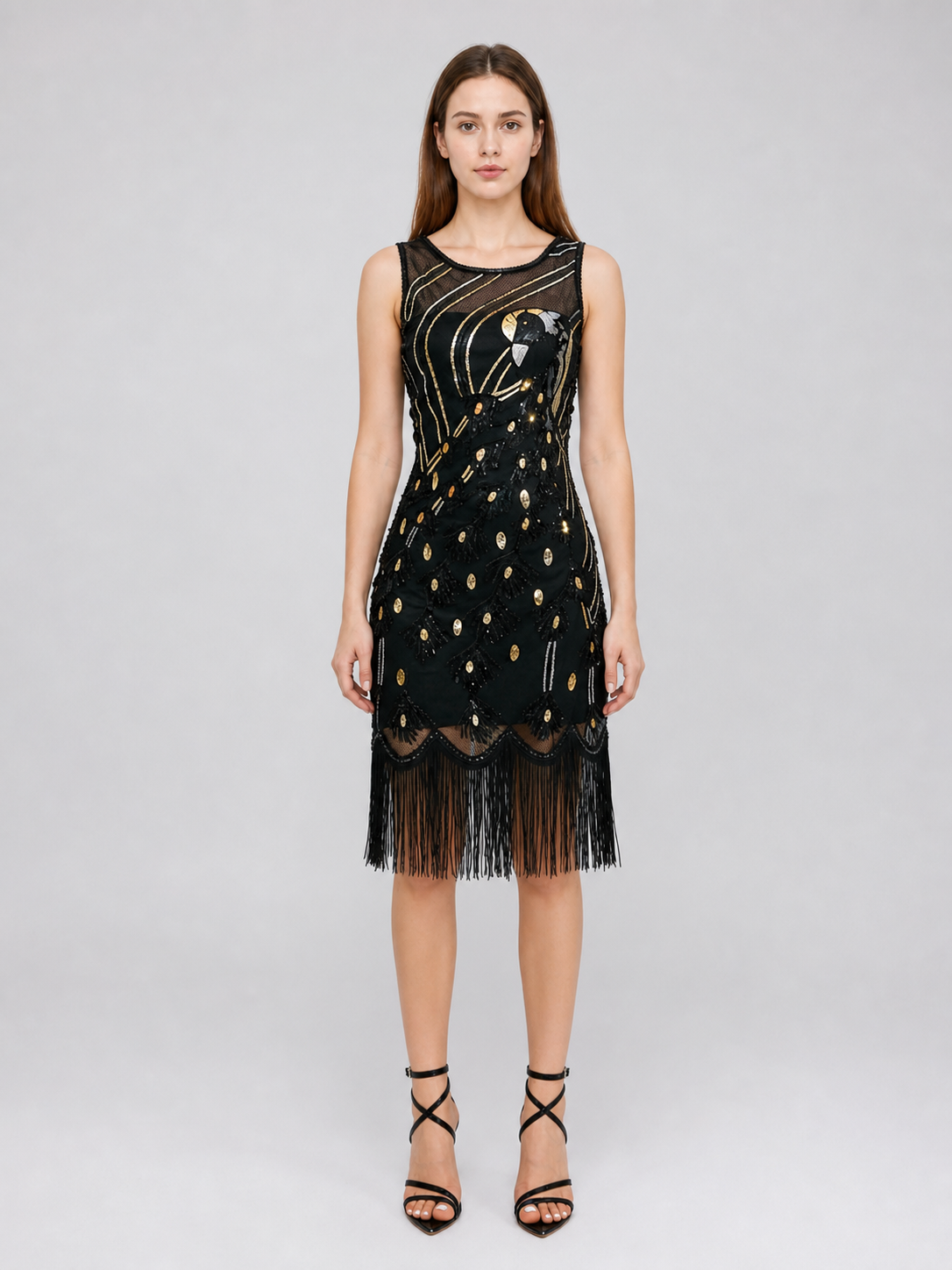 1920s-Style Fringe Party Dress