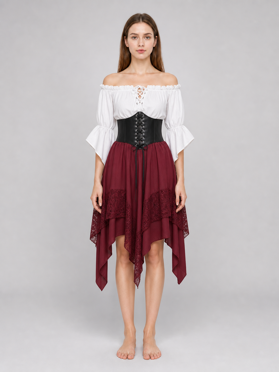 Three-Piece Pirate-Style Costume