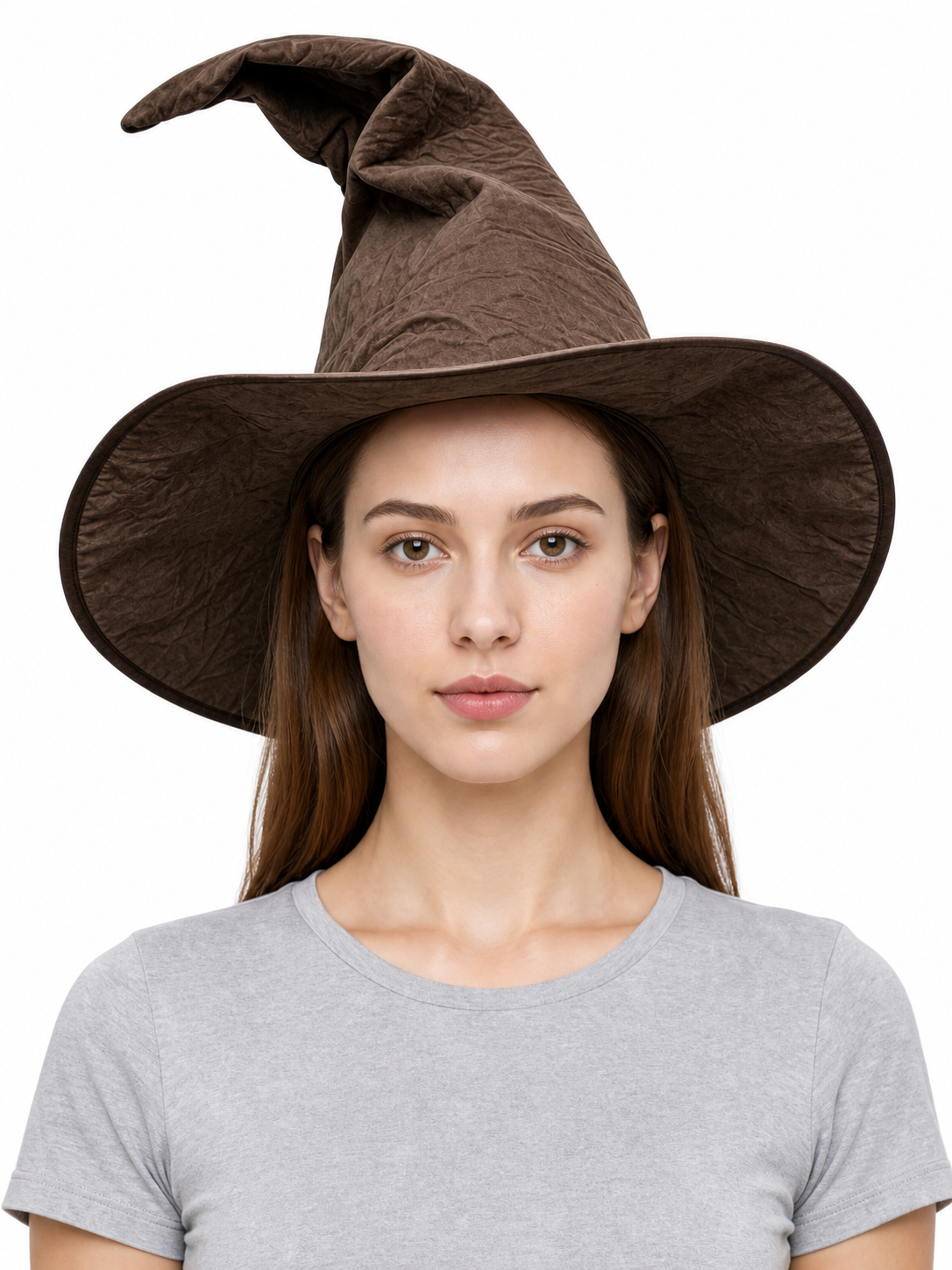 Carnival Witch Hat with Wide Brim