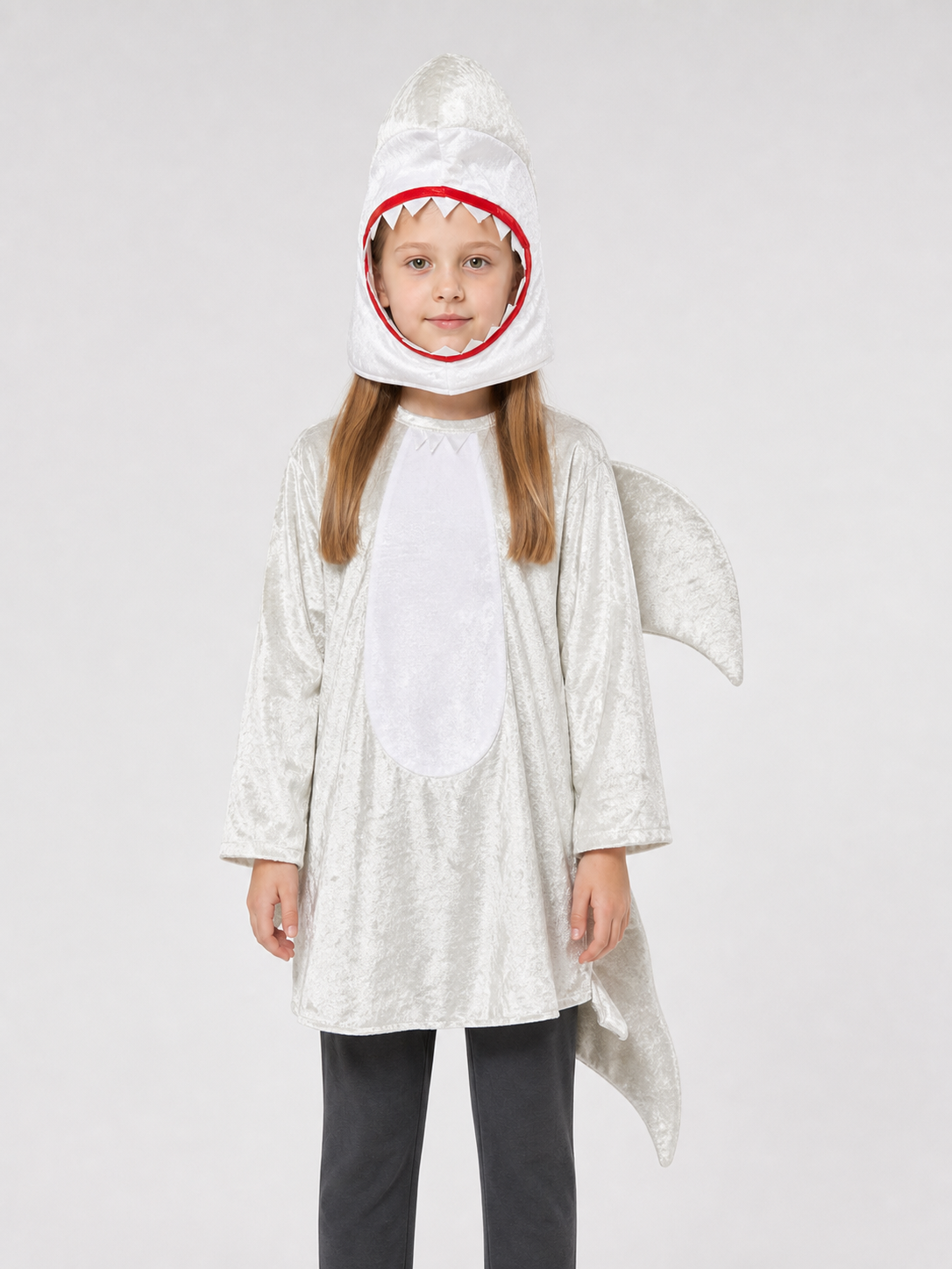 Silver Shark Costume for Role Play