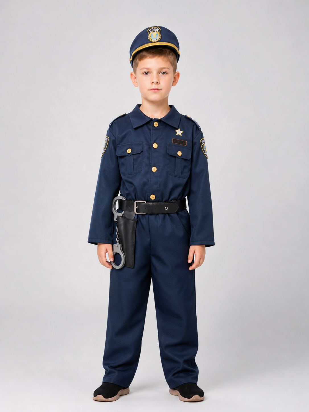 Kids' Police Costume for Cosplay and Parties