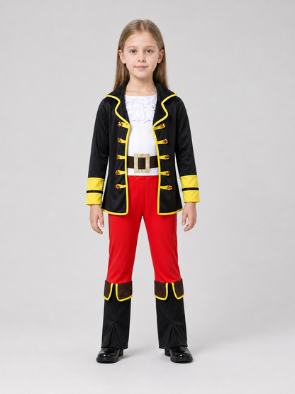 Halloween Pirate Costume, Hat Included