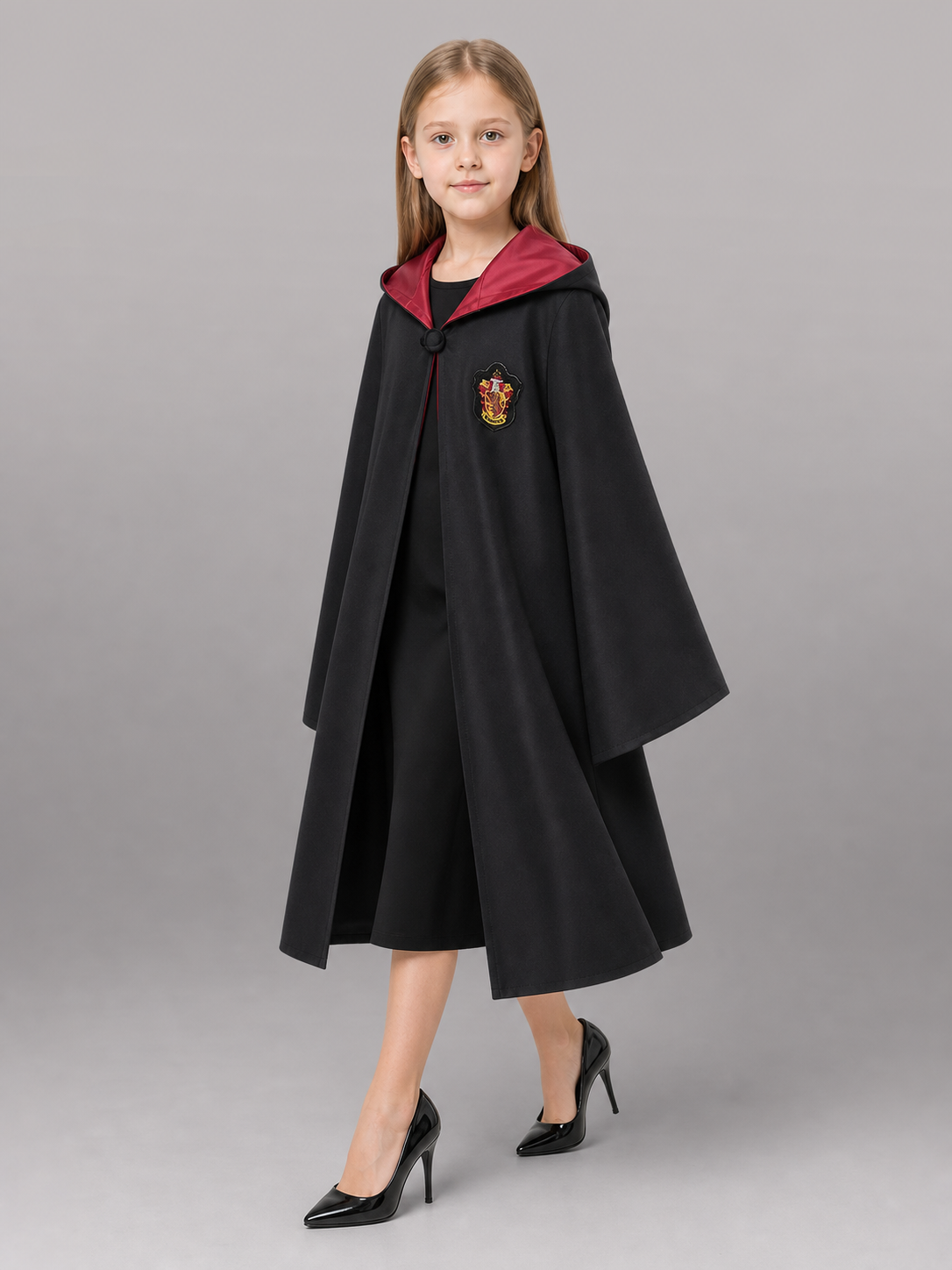 Hooded Carnival Cloak, Wizard Costume