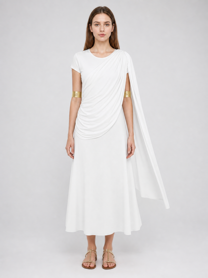 Greek-Style Costume Dress with Accessories