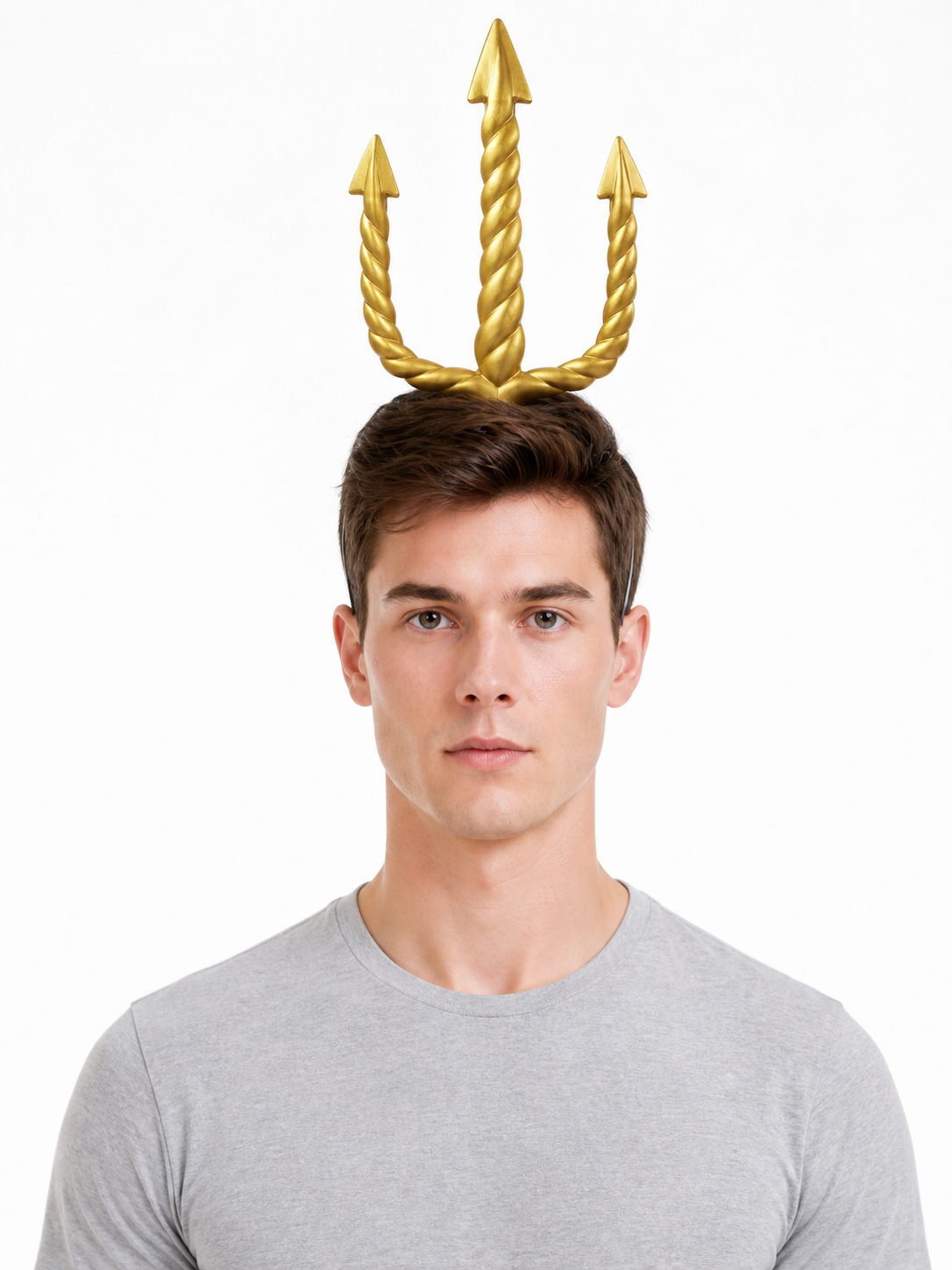 King of the Seas Carnival Set: Trident and Wig