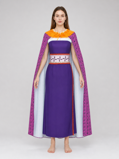 Matangi Cosplay Costume: Dress and Cape